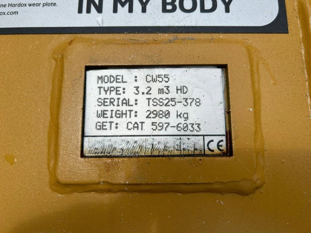 CW 55 Rock Bucket - Κουβάς για Κατασκευή μηχανήματα: φωτογραφία 5 CW 55 Rock Bucket - Κουβάς για Κατασκευή μηχανήματα: φωτογραφία 5