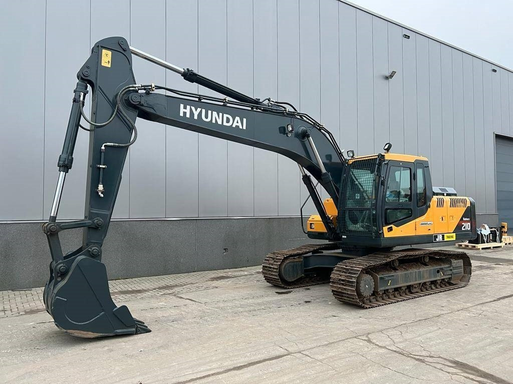 Hyundai R 210 - Ερπυστριοφόρος εκσκαφέας: φωτογραφία 2 Hyundai R 210 - Ερπυστριοφόρος εκσκαφέας: φωτογραφία 2