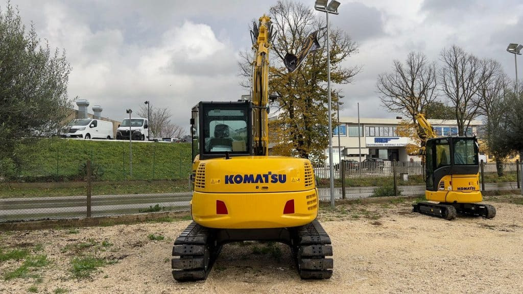 Komatsu PC80 MR-5 - Μίνι εκσκαφέας: φωτογραφία 3 Komatsu PC80 MR-5 - Μίνι εκσκαφέας: φωτογραφία 3