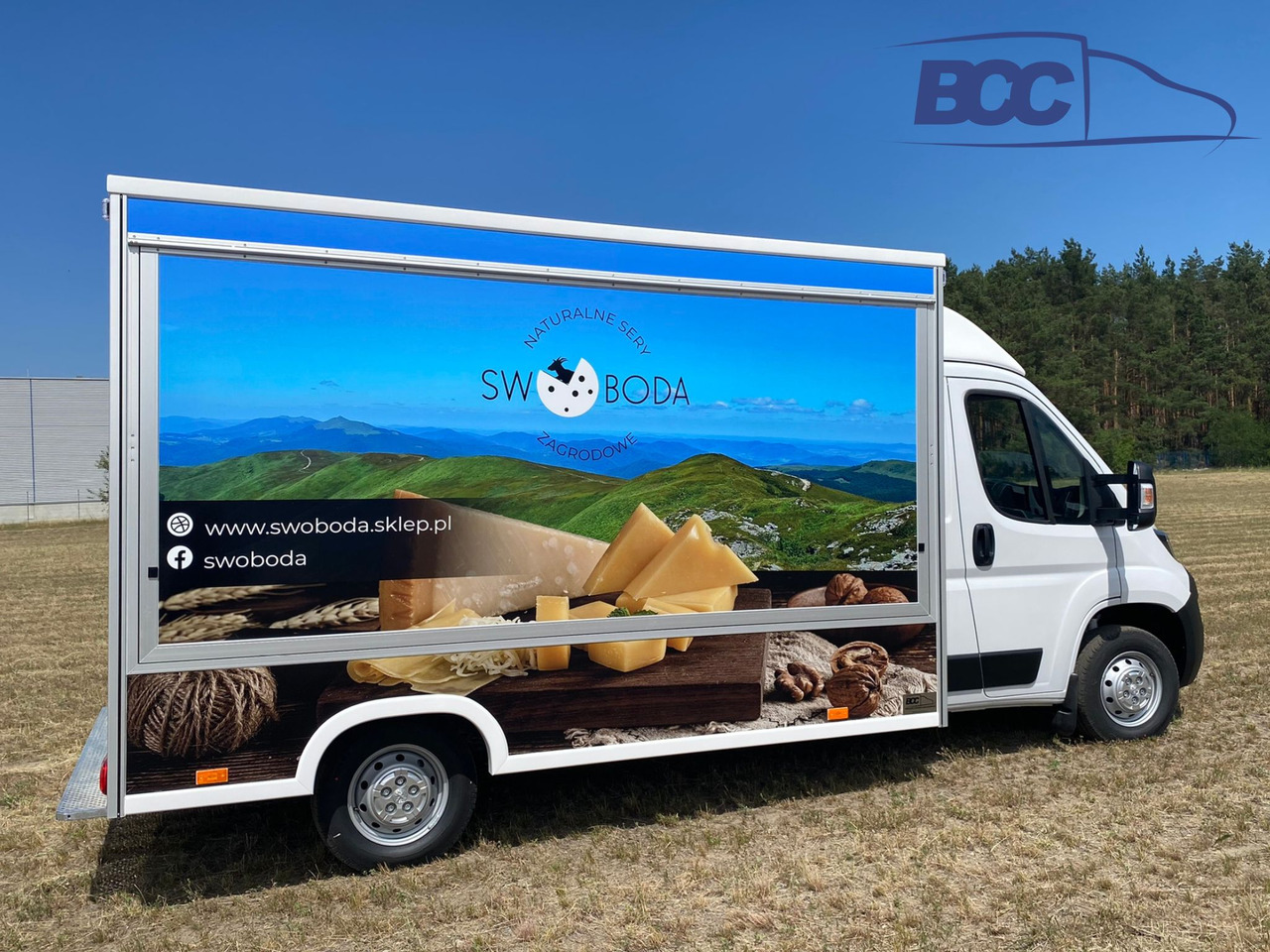 BCC POLSKA - FOOD TRUCK - SAMOCHÓD DO SPRZEDAŻY SERÓW, FOOD TRUCK Z NABIAŁEM, AUTO SKLEP - PEUGEOT BOXER - Αυτοκινούμενη καντίνα: φωτογραφία 2 BCC POLSKA - FOOD TRUCK - SAMOCHÓD DO SPRZEDAŻY SERÓW, FOOD TRUCK Z NABIAŁEM, AUTO SKLEP - PEUGEOT BOXER - Αυτοκινούμενη καντίνα: φωτογραφία 2