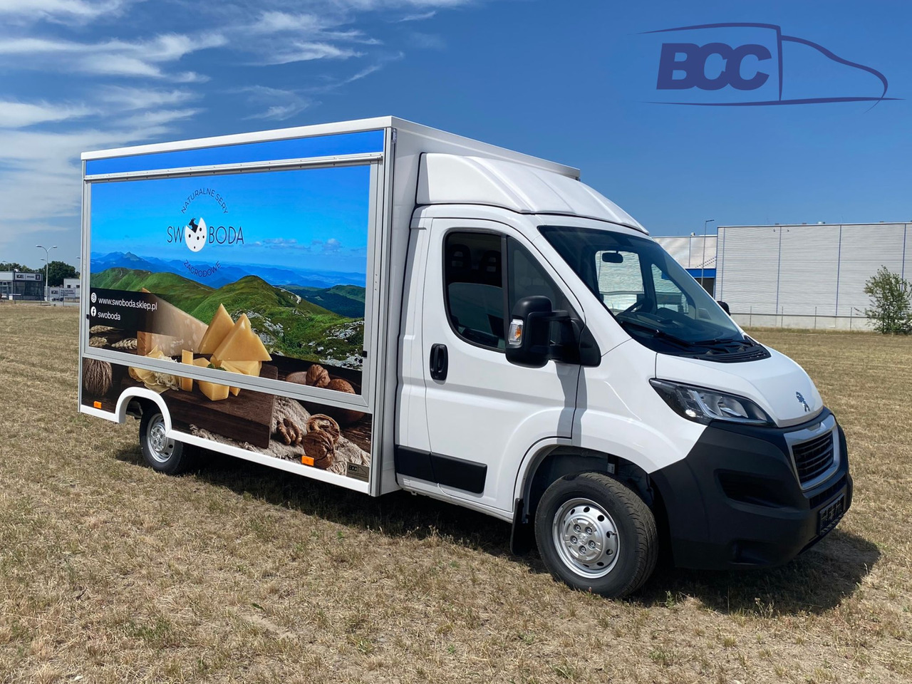 BCC POLSKA - FOOD TRUCK - SAMOCHÓD DO SPRZEDAŻY SERÓW, FOOD TRUCK Z NABIAŁEM, AUTO SKLEP - PEUGEOT BOXER - Αυτοκινούμενη καντίνα: φωτογραφία 1 BCC POLSKA - FOOD TRUCK - SAMOCHÓD DO SPRZEDAŻY SERÓW, FOOD TRUCK Z NABIAŁEM, AUTO SKLEP - PEUGEOT BOXER - Αυτοκινούμενη καντίνα: φωτογραφία 1
