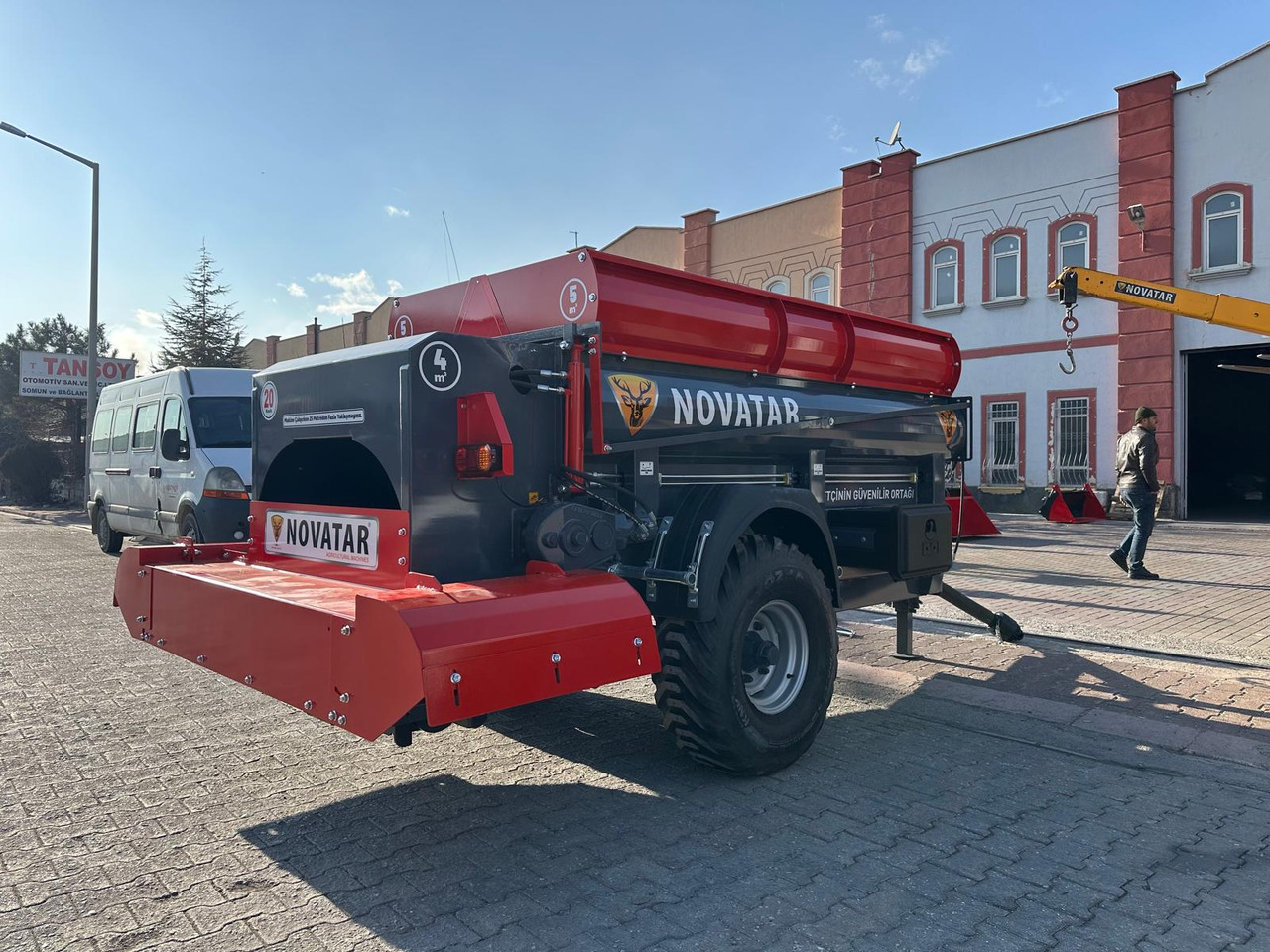 Νέα Κοπροδιανομέας Novatar MANURE SPREADER FOR TREES AND GREENHOUSE: φωτογραφία 8 Νέα Κοπροδιανομέας Novatar MANURE SPREADER FOR TREES AND GREENHOUSE: φωτογραφία 8