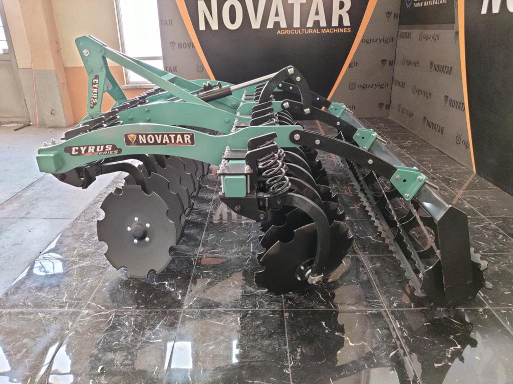 Novatar Spring Disc Harrow Lemken Model - Δισκοσβάρνα: φωτογραφία 5 Novatar Spring Disc Harrow Lemken Model - Δισκοσβάρνα: φωτογραφία 5