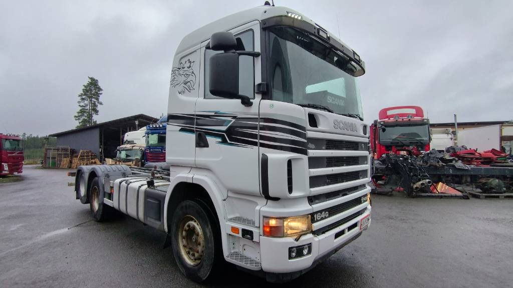 Scania R164 480 rautajouset,av4100mm , ADR. HIENO!! - Φορτηγό σασί: φωτογραφία 1 Scania R164 480 rautajouset,av4100mm , ADR. HIENO!! - Φορτηγό σασί: φωτογραφία 1