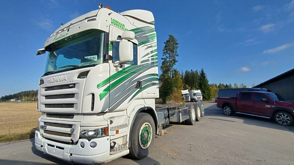 Scania R500 8x4 ilmajousi alusta - Φορτηγό σασί: φωτογραφία 2 Scania R500 8x4 ilmajousi alusta - Φορτηγό σασί: φωτογραφία 2