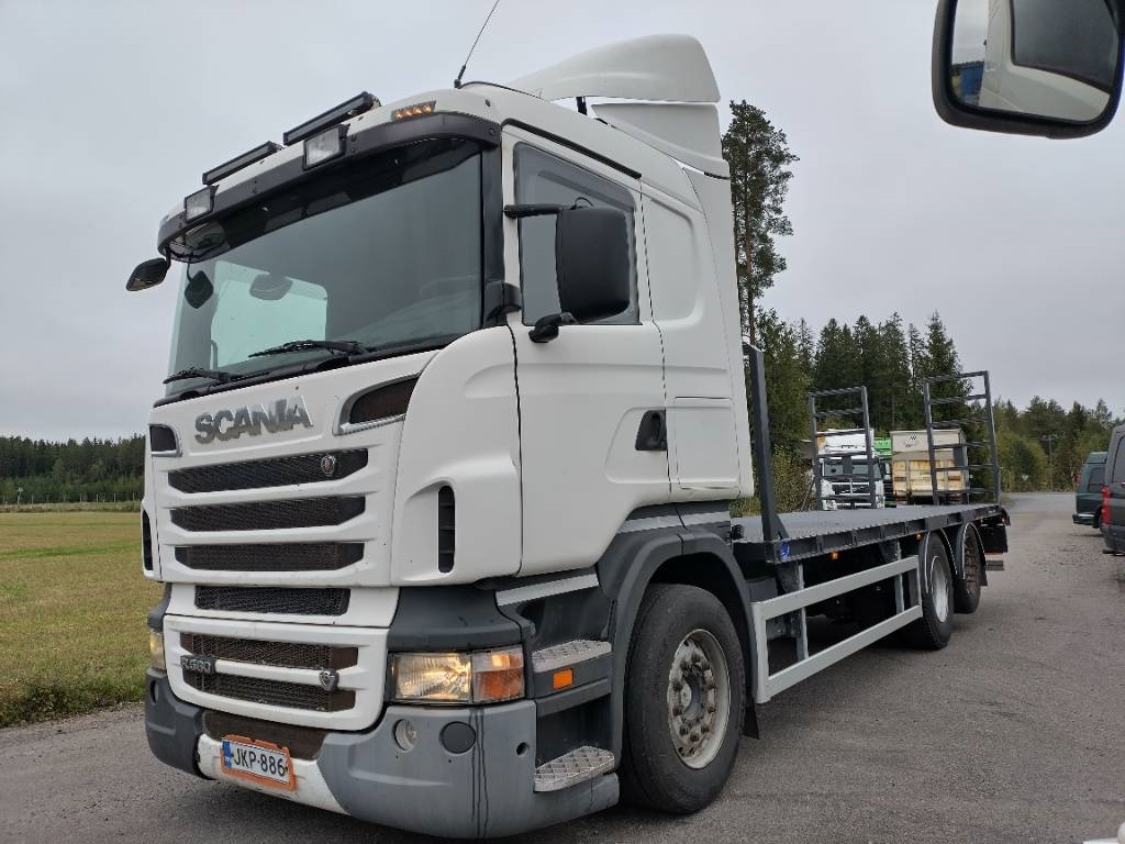 Scania R560 6x2 täysilmaj.uusi koneenkuljetusritilä - Φορτηγό με ανοιχτή καρότσα: φωτογραφία 2 Scania R560 6x2 täysilmaj.uusi koneenkuljetusritilä - Φορτηγό με ανοιχτή καρότσα: φωτογραφία 2
