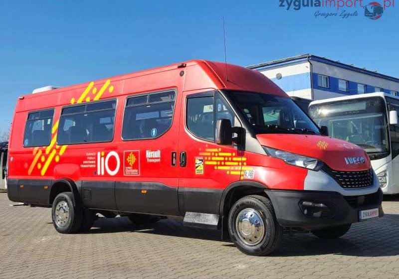 Μικρό λεωφορείο, Επιβατικό βαν Iveco DAILY 65C18/SPROWADZONE/23 MIEJSCA/KLIM/WINDA: φωτογραφία 1