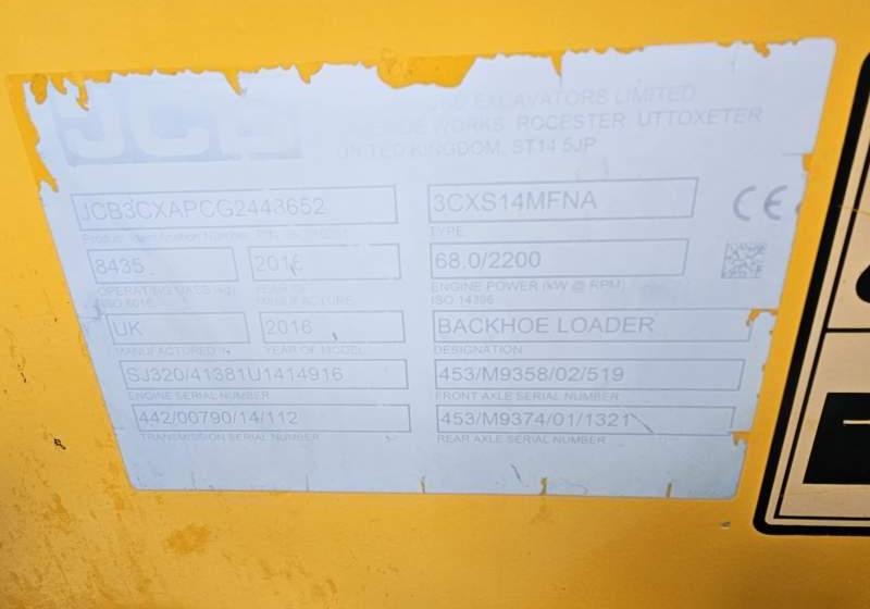 Φορτωτής εκσκαφέας JCB 3CX SUPER / SPROWADZONA / 7 800 MTH / 92 KM: φωτογραφία 14
