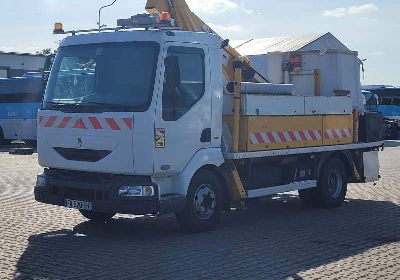 Renault MIDLUM 180 DCI / SPROWADZONA / ZWYŻKA - Φορτηγό με εναέρια πλατφόρμα: φωτογραφία 2 Renault MIDLUM 180 DCI / SPROWADZONA / ZWYŻKA - Φορτηγό με εναέρια πλατφόρμα: φωτογραφία 2