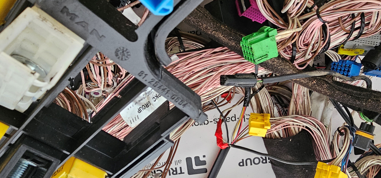 Ανταλλακτικό για Φορτηγό MAN MAN TGX, TGS EURO6 cable harness with connectors inside cab, full set, wiring set electric support 81254586184, 81254585181, 81254566672, 81254595085, 81254585533, 81254566749: φωτογραφία 9