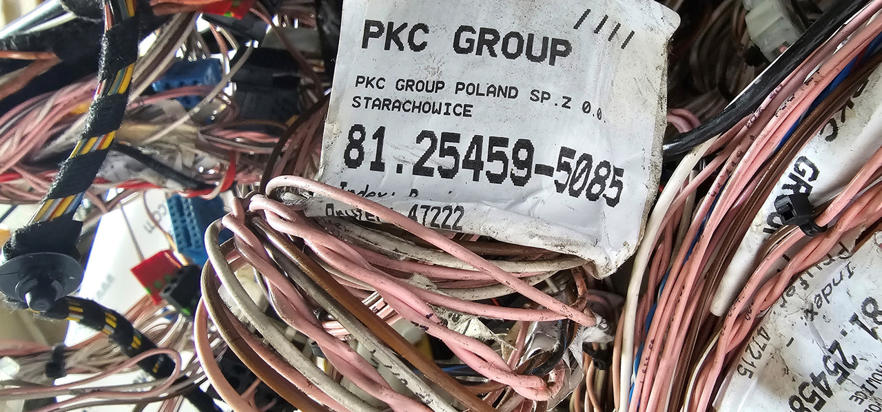 Ανταλλακτικό για Φορτηγό MAN MAN TGX, TGS EURO6 cable harness with connectors inside cab, full set, wiring set electric support 81254586184, 81254585181, 81254566672, 81254595085, 81254585533, 81254566749: φωτογραφία 7