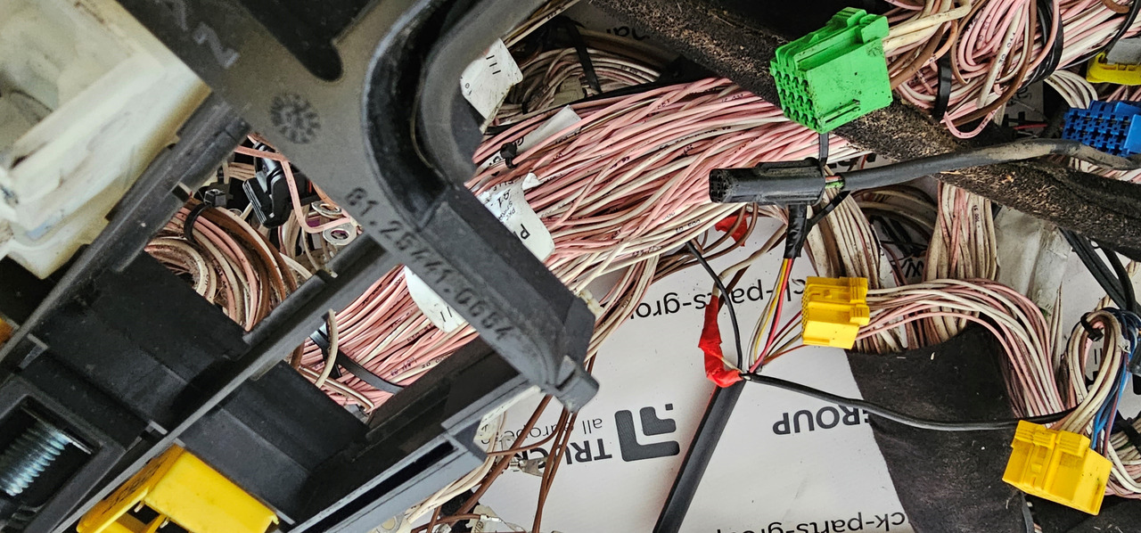 Ανταλλακτικό για Φορτηγό MAN MAN TGX, TGS EURO6 cable harness with connectors inside cab, full set, wiring set electric support 81254586184, 81254585181, 81254566672, 81254595085, 81254585533, 81254566749: φωτογραφία 12