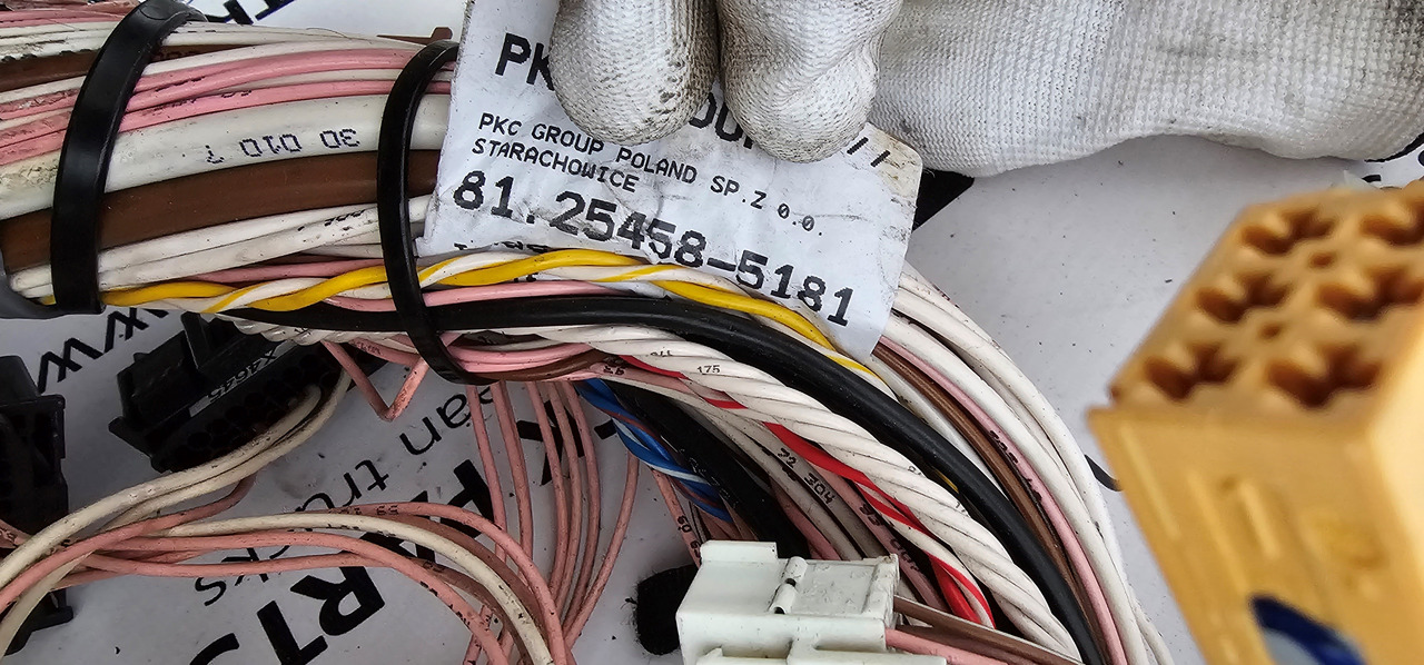 Ανταλλακτικό για Φορτηγό MAN MAN TGX, TGS EURO6 cable harness with connectors inside cab, full set, wiring set electric support 81254586184, 81254585181, 81254566672, 81254595085, 81254585533, 81254566749: φωτογραφία 6