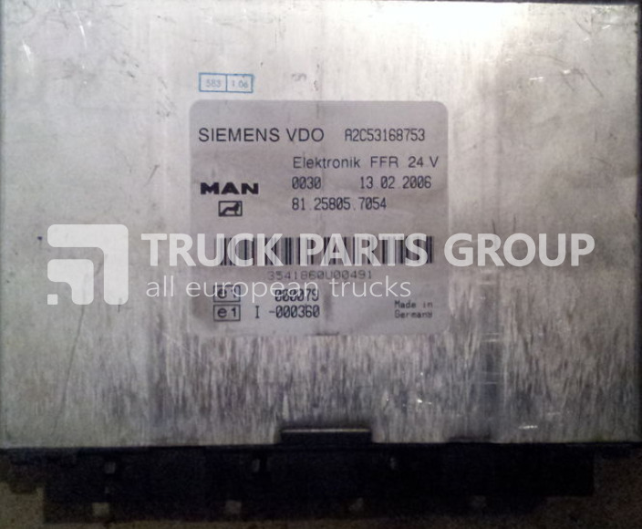 MAN TGA, TGX, ECU, EDC control unit FFR, 81258057052, 81258057054, 8 control unit - Ηλεκτρονική μονάδα ελέγχου για Φορτηγό: φωτογραφία 4 MAN TGA, TGX, ECU, EDC control unit FFR, 81258057052, 81258057054, 8 control unit - Ηλεκτρονική μονάδα ελέγχου για Φορτηγό: φωτογραφία 4