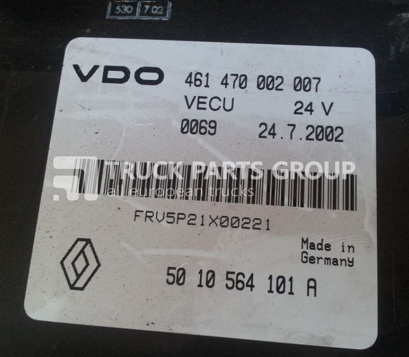 RENAULT DCI VECU VDO unit, EDC, ECU control unit - Ηλεκτρονική μονάδα ελέγχου για Φορτηγό: φωτογραφία 3 RENAULT DCI VECU VDO unit, EDC, ECU control unit - Ηλεκτρονική μονάδα ελέγχου για Φορτηγό: φωτογραφία 3