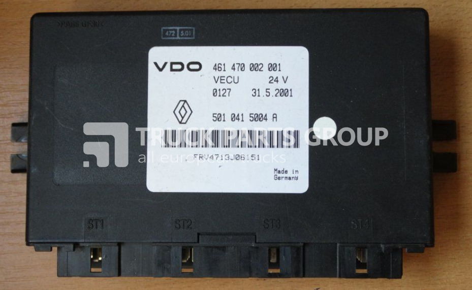 RENAULT DCI VECU VDO unit, EDC, ECU control unit - Ηλεκτρονική μονάδα ελέγχου για Φορτηγό: φωτογραφία 1 RENAULT DCI VECU VDO unit, EDC, ECU control unit - Ηλεκτρονική μονάδα ελέγχου για Φορτηγό: φωτογραφία 1
