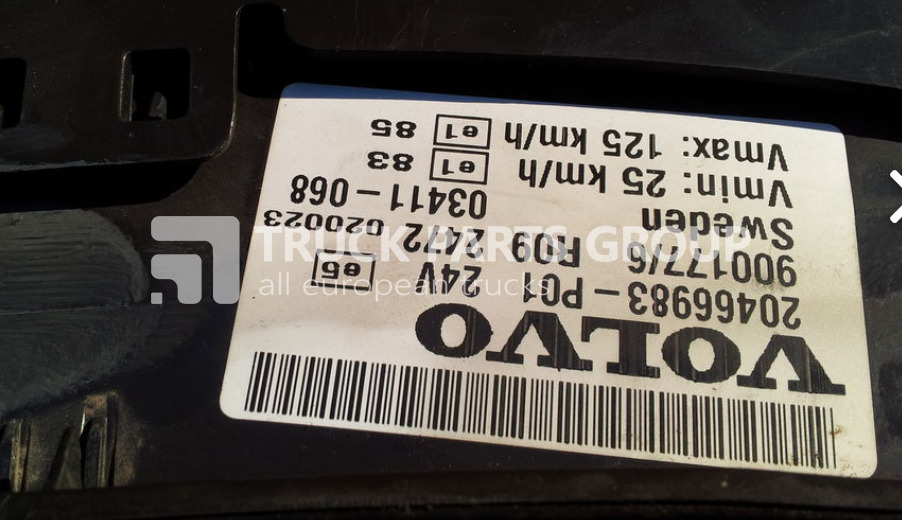 VOLVO FH12, combination kit, instrument panel, dashboard 20739274 - Ταμπλό αυτοκινήτου για Φορτηγό: φωτογραφία 5 VOLVO FH12, combination kit, instrument panel, dashboard 20739274 - Ταμπλό αυτοκινήτου για Φορτηγό: φωτογραφία 5