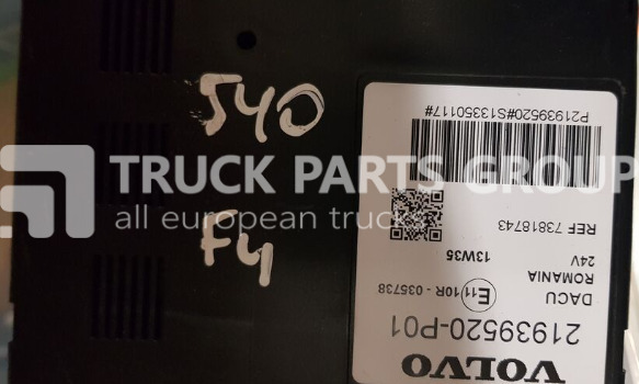 VOLVO FH4, EURO6 D13K, RENAULT T series T-Range, Gama DACU collision w control unit - Ηλεκτρονική μονάδα ελέγχου για Φορτηγό: φωτογραφία 2 VOLVO FH4, EURO6 D13K, RENAULT T series T-Range, Gama DACU collision w control unit - Ηλεκτρονική μονάδα ελέγχου για Φορτηγό: φωτογραφία 2
