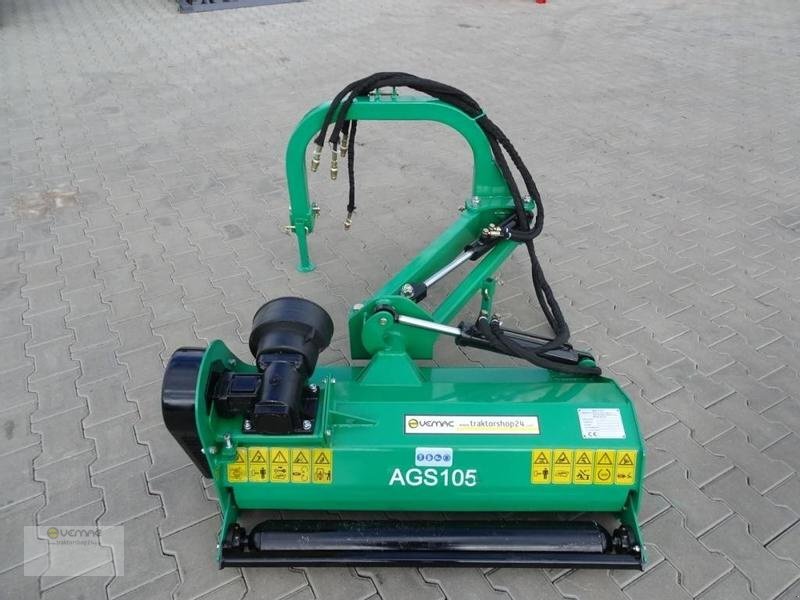 Geo AGS105 105cm Mini Böschungsmulcher Mulcher Mähwerk Schlegelmulcher NEU - Πλευρικός καταστροφέας: φωτογραφία 2 Geo AGS105 105cm Mini Böschungsmulcher Mulcher Mähwerk Schlegelmulcher NEU - Πλευρικός καταστροφέας: φωτογραφία 2