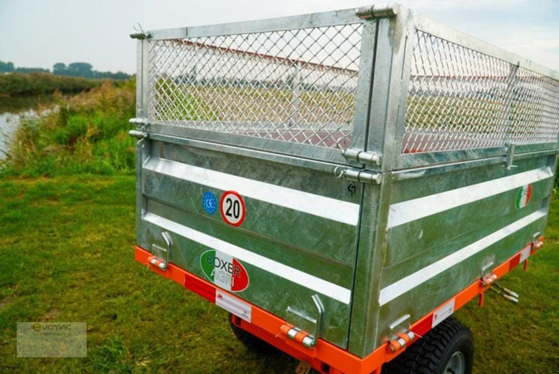 Vemac Kippanhänger HK1000G 1,0t 1000kg Gitter Kipper Anhänger Traktor - Ανατρεπόμενη ρυμούλκα για τρακτέρ: φωτογραφία 5 Vemac Kippanhänger HK1000G 1,0t 1000kg Gitter Kipper Anhänger Traktor - Ανατρεπόμενη ρυμούλκα για τρακτέρ: φωτογραφία 5