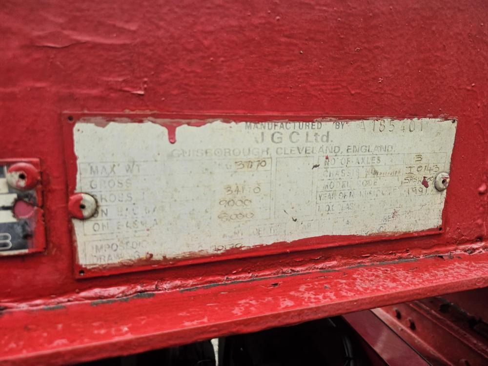 Jgc Tipping skelly - Επικαθήμενο μεταφοράς εμπορευματοκιβωτίων/ Κινητό αμάξωμα: φωτογραφία 2 Jgc Tipping skelly - Επικαθήμενο μεταφοράς εμπορευματοκιβωτίων/ Κινητό αμάξωμα: φωτογραφία 2