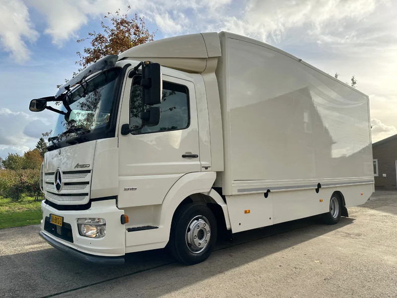Mercedes-Benz Atego 916 / NL TRUCK / EURO 6 / TOP CONDITION!! / ELEC. SLIDING DOOR+DOUBLE SIDE DOOR+STEP / NEW TACHO - Φορτηγό κόφα: φωτογραφία 1 Mercedes-Benz Atego 916 / NL TRUCK / EURO 6 / TOP CONDITION!! / ELEC. SLIDING DOOR+DOUBLE SIDE DOOR+STEP / NEW TACHO - Φορτηγό κόφα: φωτογραφία 1