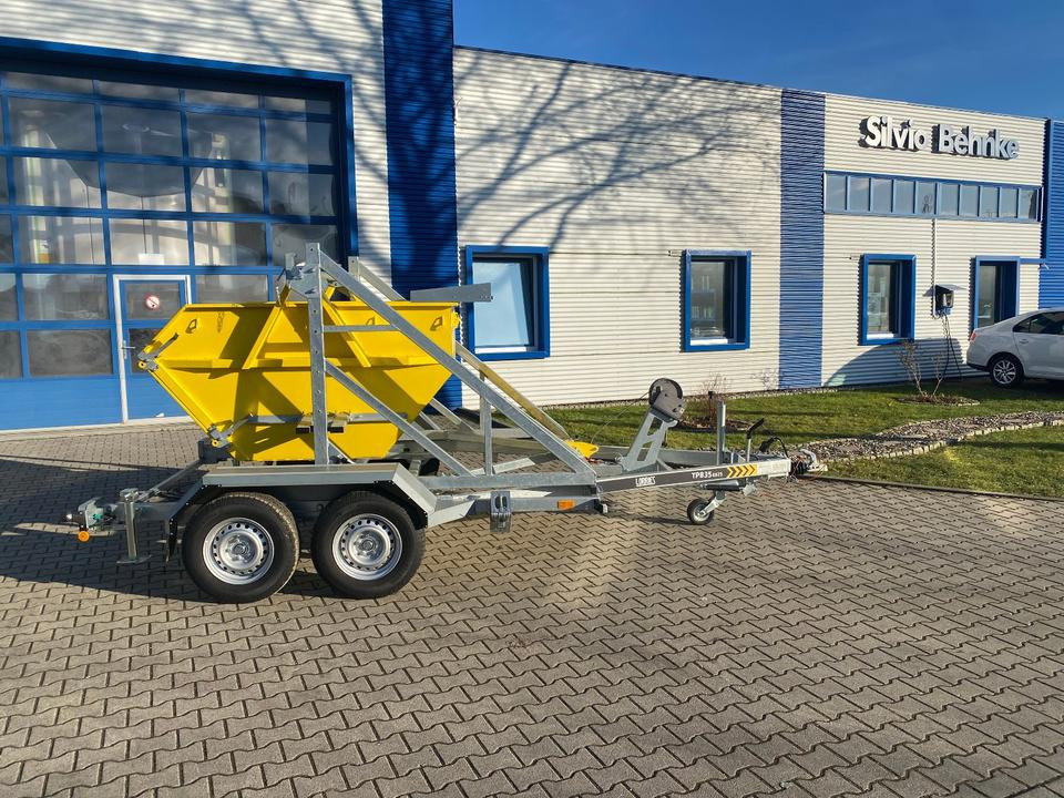 Lorries Kabelanhänger mit Baucontainer 3500KG *INKL.19% MWST*SOFORT VERFÜGBAR!* - Ρυμουλκούμενο μεταφοράς τυμπάνου καλωδίου: φωτογραφία 2 Lorries Kabelanhänger mit Baucontainer 3500KG *INKL.19% MWST*SOFORT VERFÜGBAR!* - Ρυμουλκούμενο μεταφοράς τυμπάνου καλωδίου: φωτογραφία 2