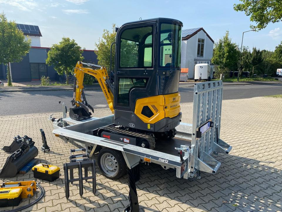 Minibagger BK1250KJSR + Tieflader + Zubehör *INKL.19% MWST*BERGER KRAUS*VERSTELLFAHRWERK* KUBOTA*SOFORT!* - Μίνι εκσκαφέας: φωτογραφία 4 Minibagger BK1250KJSR + Tieflader + Zubehör *INKL.19% MWST*BERGER KRAUS*VERSTELLFAHRWERK* KUBOTA*SOFORT!* - Μίνι εκσκαφέας: φωτογραφία 4