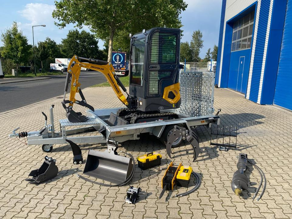 Minibagger BK1250KJSR + Tieflader + Zubehör *INKL.19% MWST*BERGER KRAUS*VERSTELLFAHRWERK* KUBOTA*SOFORT!* - Μίνι εκσκαφέας: φωτογραφία 2 Minibagger BK1250KJSR + Tieflader + Zubehör *INKL.19% MWST*BERGER KRAUS*VERSTELLFAHRWERK* KUBOTA*SOFORT!* - Μίνι εκσκαφέας: φωτογραφία 2