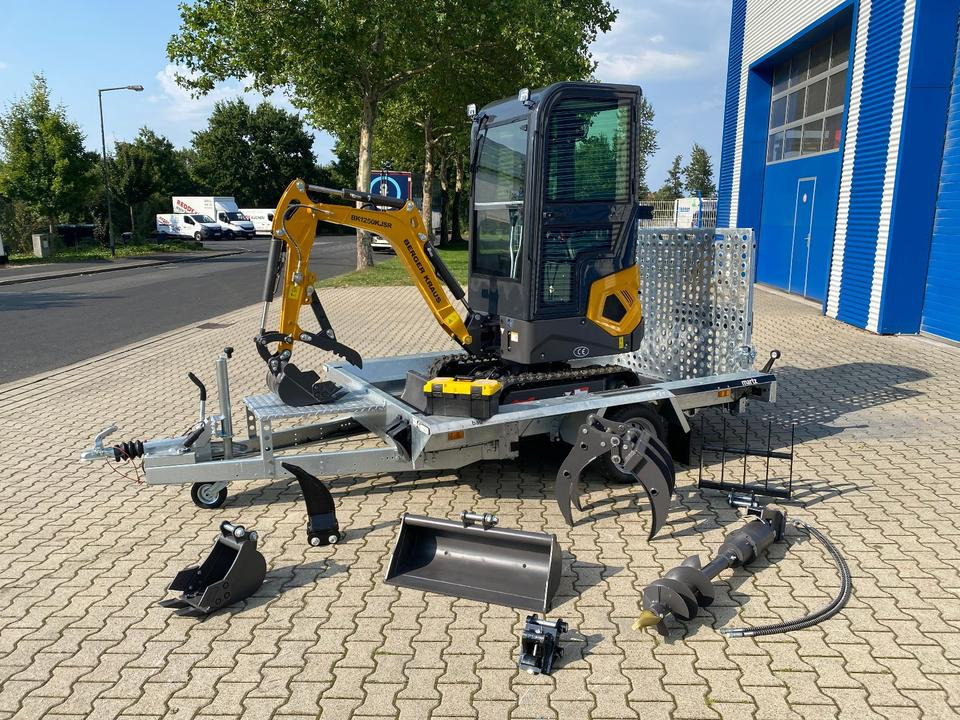 Minibagger BK1250KJSR + Tieflader + Zubehör *INKL.19% MWST*BERGER KRAUS*VERSTELLFAHRWERK* KUBOTA*SOFORT!* - Μίνι εκσκαφέας: φωτογραφία 2 Minibagger BK1250KJSR + Tieflader + Zubehör *INKL.19% MWST*BERGER KRAUS*VERSTELLFAHRWERK* KUBOTA*SOFORT!* - Μίνι εκσκαφέας: φωτογραφία 2