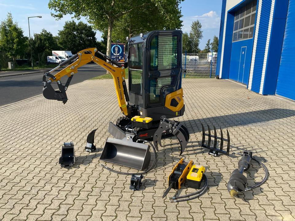 Minibagger BK1250KJSR inkl. großem Zubehörpaket *INKL.19% MWST*BERGER KRAUS*KUBOTA* VERSTELLFAHRWERK*SOFORT!* - Μίνι εκσκαφέας: φωτογραφία 2 Minibagger BK1250KJSR inkl. großem Zubehörpaket *INKL.19% MWST*BERGER KRAUS*KUBOTA* VERSTELLFAHRWERK*SOFORT!* - Μίνι εκσκαφέας: φωτογραφία 2