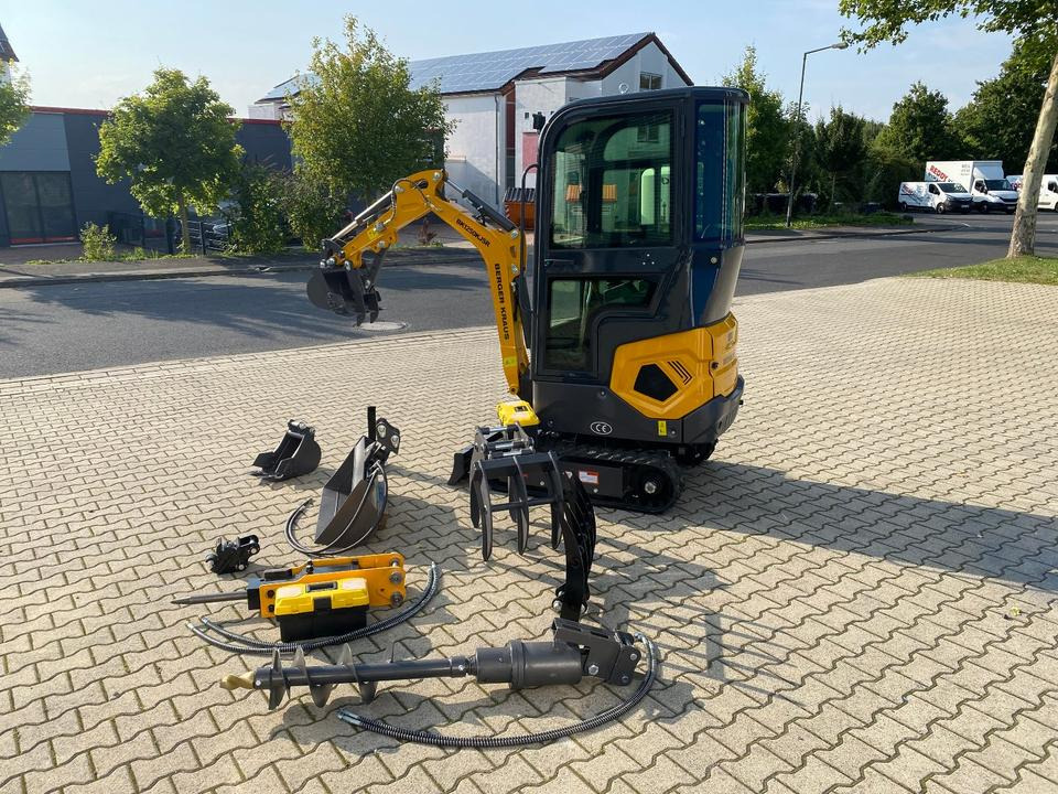 Minibagger BK1250KJSR inkl. großem Zubehörpaket *INKL.19% MWST*BERGER KRAUS*KUBOTA* VERSTELLFAHRWERK*SOFORT!* - Μίνι εκσκαφέας: φωτογραφία 5 Minibagger BK1250KJSR inkl. großem Zubehörpaket *INKL.19% MWST*BERGER KRAUS*KUBOTA* VERSTELLFAHRWERK*SOFORT!* - Μίνι εκσκαφέας: φωτογραφία 5