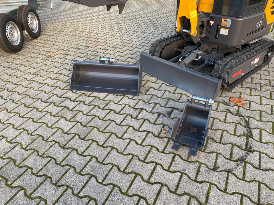 Minibagger BK1250KSR im Komplettpaket mit Kippanhänger und Auffahrrampen *INKL.19% MWST*BERGER KRAUS*SOFORT!* - Μίνι εκσκαφέας: φωτογραφία 4 Minibagger BK1250KSR im Komplettpaket mit Kippanhänger und Auffahrrampen *INKL.19% MWST*BERGER KRAUS*SOFORT!* - Μίνι εκσκαφέας: φωτογραφία 4