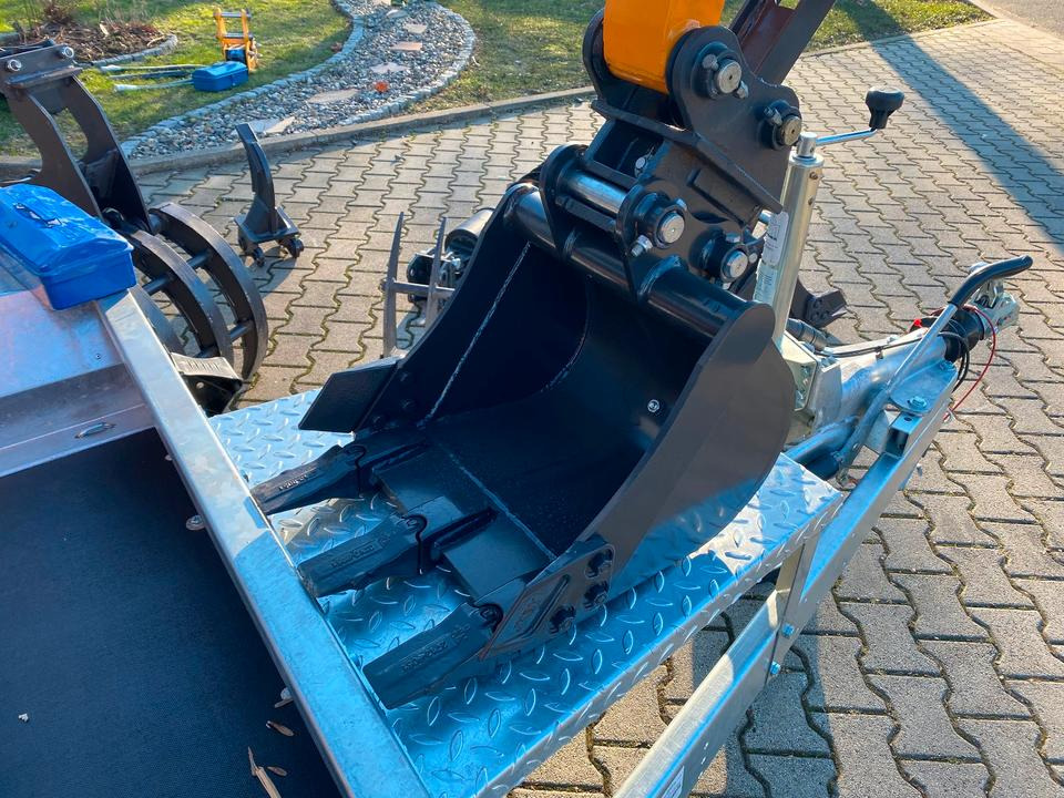 Μίνι εκσκαφέας, Τρέιλερ Minibagger BK1500JS + Anhänger *INKL.19% MWST*BERGER KRAUS*KUBOTA*JOYSTICK*ZUBEHÖRPAKET*SOFORT!*: φωτογραφία 15