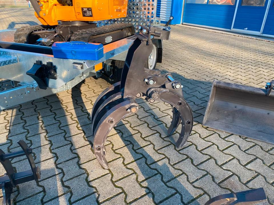 Μίνι εκσκαφέας, Τρέιλερ Minibagger BK1500JS + Anhänger *INKL.19% MWST*BERGER KRAUS*KUBOTA*JOYSTICK*ZUBEHÖRPAKET*SOFORT!*: φωτογραφία 20
