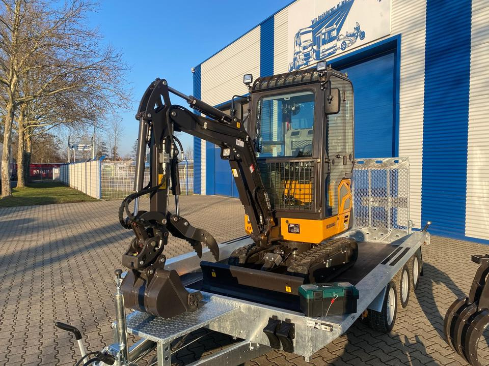 Minibagger BK2000NKSR + Tieflader + Zubehör *INKL.19% MWST*BERGER KRAUS*KUBOTA* KLIMA*SCHWENKARM*VERSTELLFAHRWERK* - Μίνι εκσκαφέας: φωτογραφία 5 Minibagger BK2000NKSR + Tieflader + Zubehör *INKL.19% MWST*BERGER KRAUS*KUBOTA* KLIMA*SCHWENKARM*VERSTELLFAHRWERK* - Μίνι εκσκαφέας: φωτογραφία 5