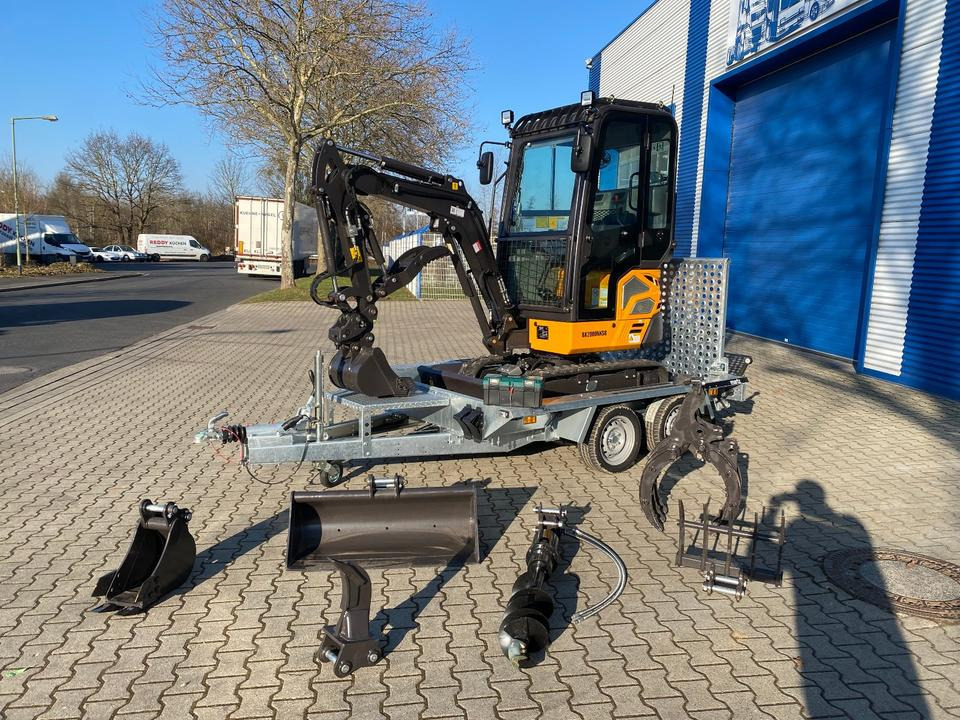Minibagger BK2000NKSR + Tieflader + Zubehör *INKL.19% MWST*BERGER KRAUS*KUBOTA* KLIMA*SCHWENKARM*VERSTELLFAHRWERK* - Μίνι εκσκαφέας: φωτογραφία 2 Minibagger BK2000NKSR + Tieflader + Zubehör *INKL.19% MWST*BERGER KRAUS*KUBOTA* KLIMA*SCHWENKARM*VERSTELLFAHRWERK* - Μίνι εκσκαφέας: φωτογραφία 2