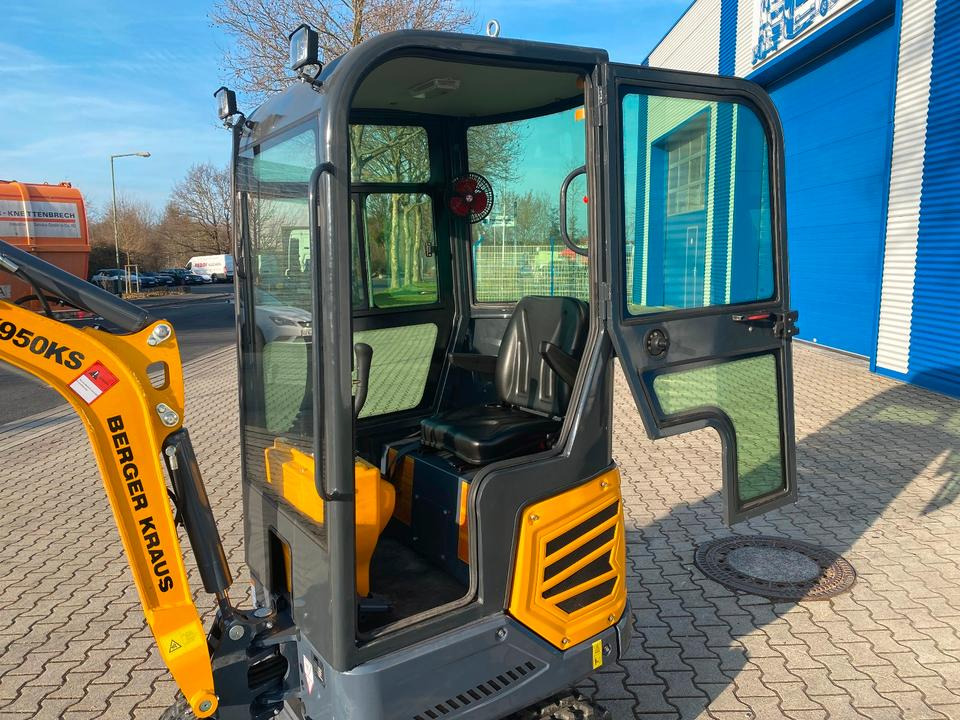 Minibagger BK950KS + Zubehör *INKL.19% MWST*BERGER KRAUS*KABINE*SOFORT!* - Μίνι εκσκαφέας: φωτογραφία 5 Minibagger BK950KS + Zubehör *INKL.19% MWST*BERGER KRAUS*KABINE*SOFORT!* - Μίνι εκσκαφέας: φωτογραφία 5