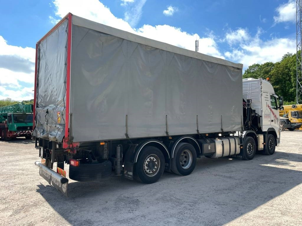 Volvo FH 460 - Φορτηγό μουσαμάς, Φορτηγό με γερανό: φωτογραφία 3 Volvo FH 460 - Φορτηγό μουσαμάς, Φορτηγό με γερανό: φωτογραφία 3