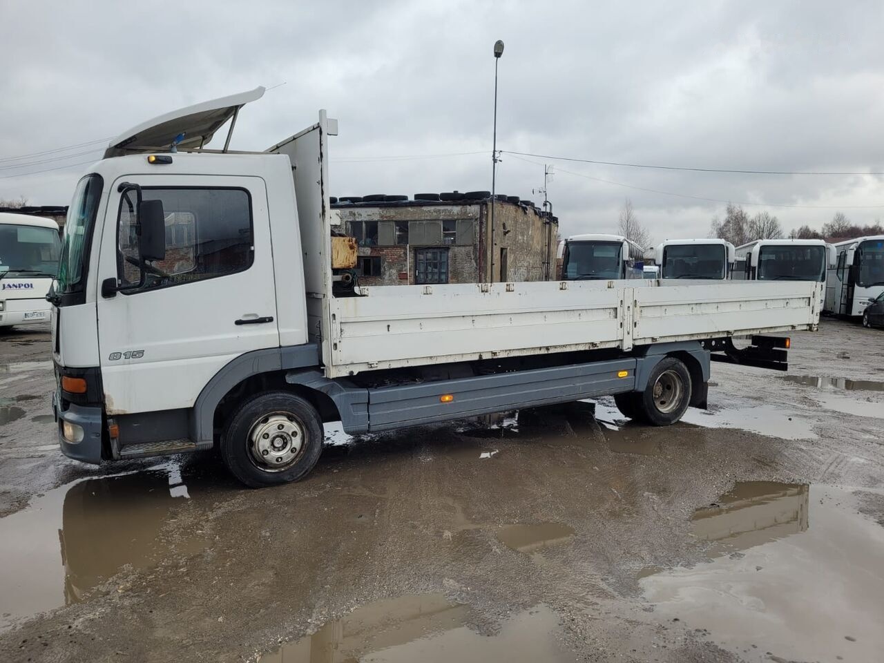 Mercedes-Benz Atego 815 - Φορτηγό με ανοιχτή καρότσα: φωτογραφία 2 Mercedes-Benz Atego 815 - Φορτηγό με ανοιχτή καρότσα: φωτογραφία 2