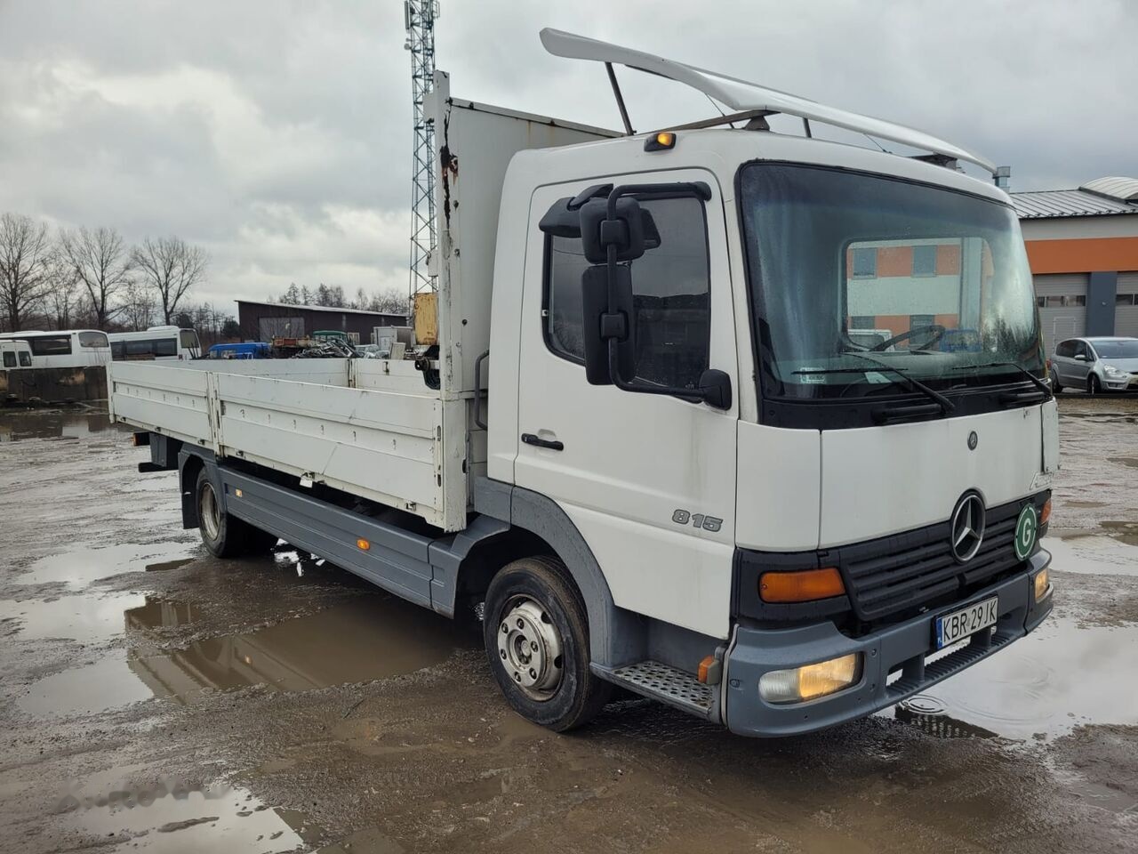 Mercedes-Benz Atego 815 - Φορτηγό με ανοιχτή καρότσα: φωτογραφία 1 Mercedes-Benz Atego 815 - Φορτηγό με ανοιχτή καρότσα: φωτογραφία 1
