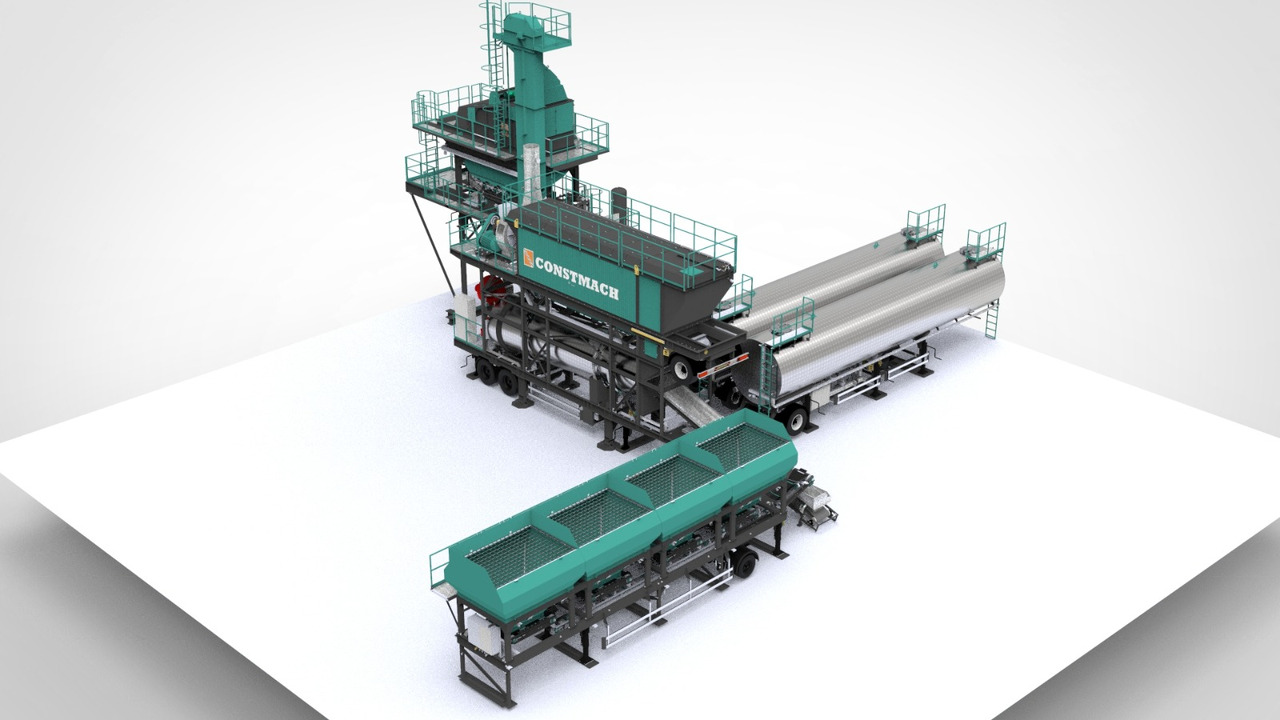 Constmach Mobile Batch Type Asphalt Plants - Εργοστάσιο ασφάλτου: φωτογραφία 5 Constmach Mobile Batch Type Asphalt Plants - Εργοστάσιο ασφάλτου: φωτογραφία 5