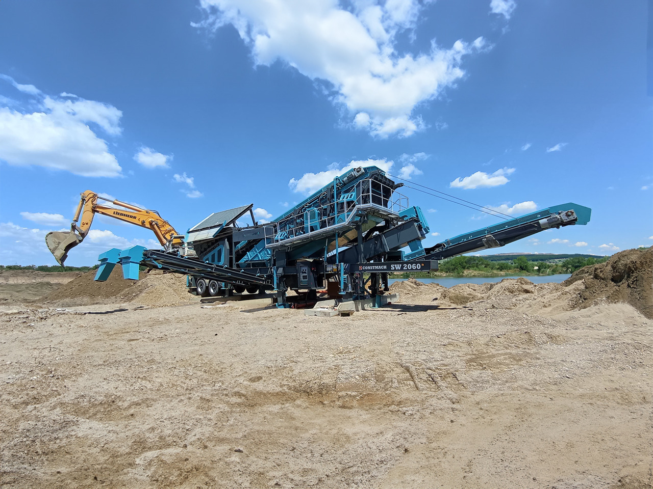 Constmach Mobile Sand And Gravel Washing And Screening Plant - Διαλογής: φωτογραφία 2 Constmach Mobile Sand And Gravel Washing And Screening Plant - Διαλογής: φωτογραφία 2