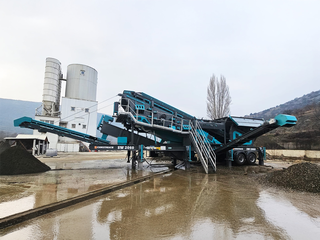 Constmach Mobile Sand And Gravel Washing And Screening Plant - Διαλογής: φωτογραφία 5 Constmach Mobile Sand And Gravel Washing And Screening Plant - Διαλογής: φωτογραφία 5