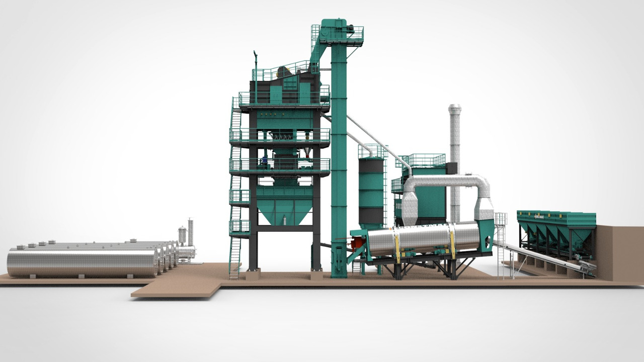 Νέα Εργοστάσιο ασφάλτου Constmach Stationary Asphalt Plant Delivered in Stock 2 Year Warranty: φωτογραφία 6