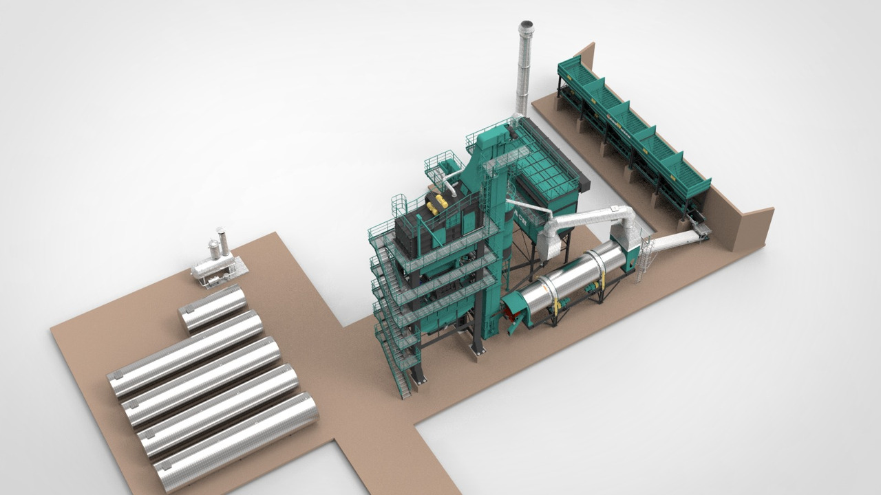 Νέα Εργοστάσιο ασφάλτου Constmach Stationary Asphalt Plant Delivered in Stock 2 Year Warranty: φωτογραφία 10