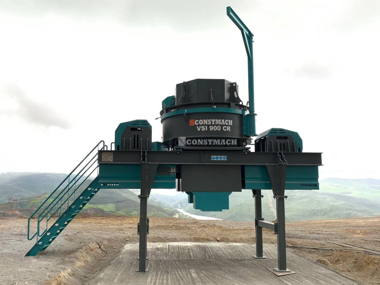 Constmach Vertical Shaft Impact Stone Crusher 190-250 TPH - Κρουστικός θραυστήρας: φωτογραφία 5 Constmach Vertical Shaft Impact Stone Crusher 190-250 TPH - Κρουστικός θραυστήρας: φωτογραφία 5