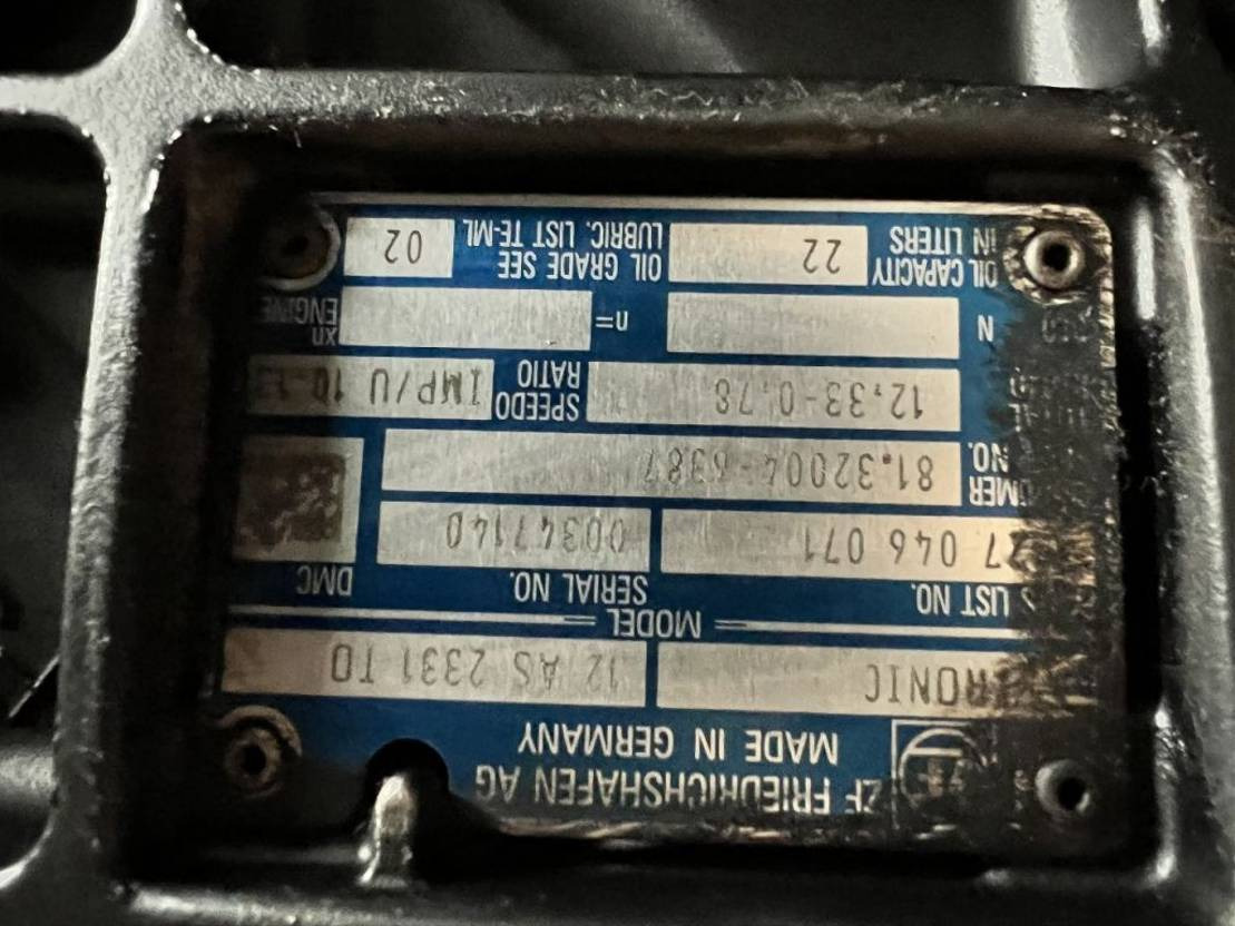 MAN TGA ZF Getriebe 12AS2331 TO - Κιβώτιο ταχυτήτων για Φορτηγό: φωτογραφία 4 MAN TGA ZF Getriebe 12AS2331 TO - Κιβώτιο ταχυτήτων για Φορτηγό: φωτογραφία 4
