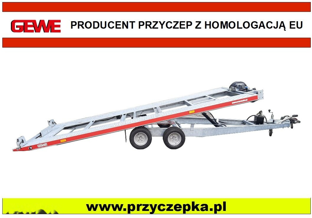 Gewe L3500 U/1, 5x2,1m - hydraulicznie uchylna - Ρυμούλκα αυτοκινητάμαξα: φωτογραφία 1 Gewe L3500 U/1, 5x2,1m - hydraulicznie uchylna - Ρυμούλκα αυτοκινητάμαξα: φωτογραφία 1