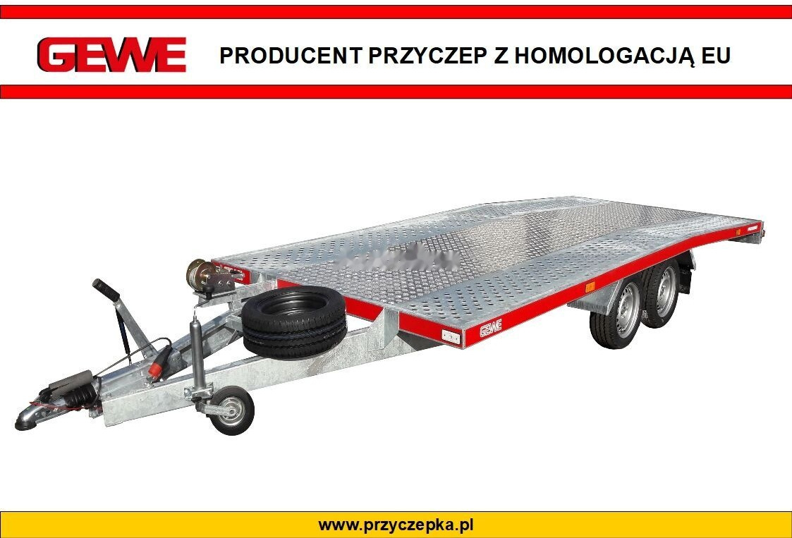 Gewe Laweta L3500 D/1 - 4x2,1 m - super wytrzymała - Ρυμούλκα αυτοκινητάμαξα: φωτογραφία 1 Gewe Laweta L3500 D/1 - 4x2,1 m - super wytrzymała - Ρυμούλκα αυτοκινητάμαξα: φωτογραφία 1